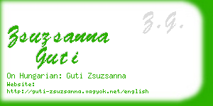 zsuzsanna guti business card